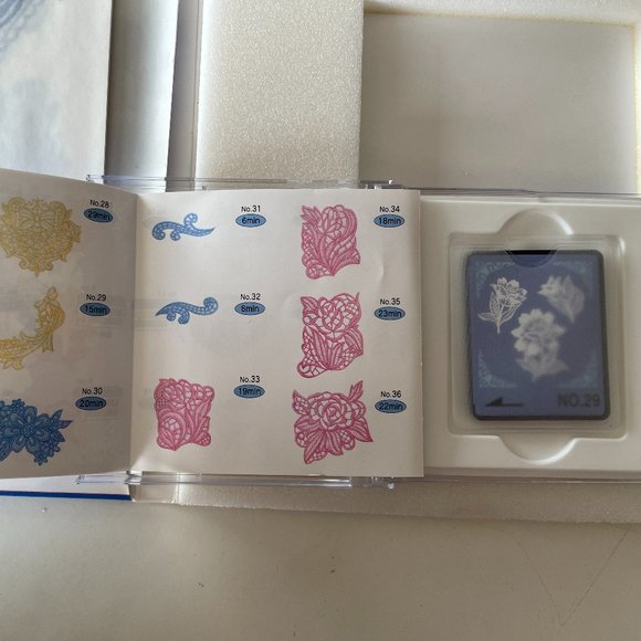 Machine embroidery cartridge - Floral Lace 29 for Brother Bernina Simplicity - Picture 3 of 4